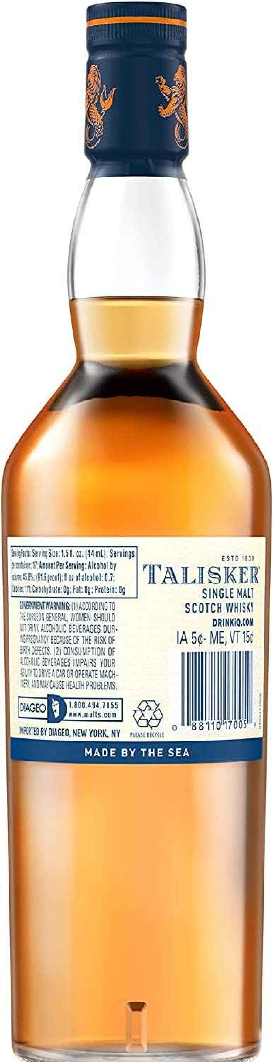 Spirits Talisker | Talisker 10 Year Old Single Malt Scotch Whisky 70Cl ...